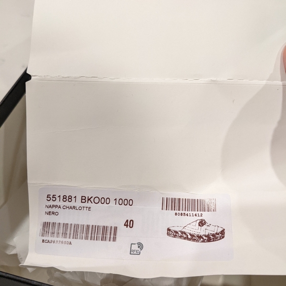 Gucci marmont espadrille slides size 40 NWT!! - Picture 4 of 5